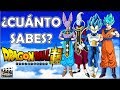 ¿Cuánto Sabes Sobre "DRAGON BALL SUPER"? Test/Trivial/Quiz