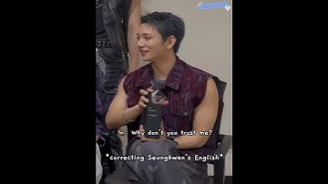 joshua correcting seungkwan