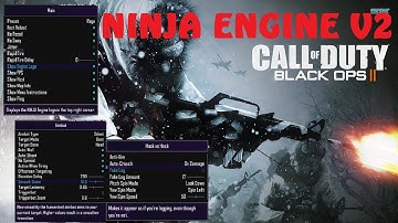 Bo2 - Ninja Engine v2 OFFHOST Mod Menu (XBL NINJA STEALTH SERVER) JTAG/RGH