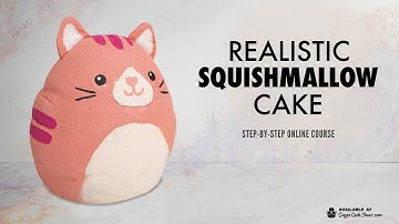 Make a Realistic Squishmallow Cake (step by step on sugargeekshow.com)