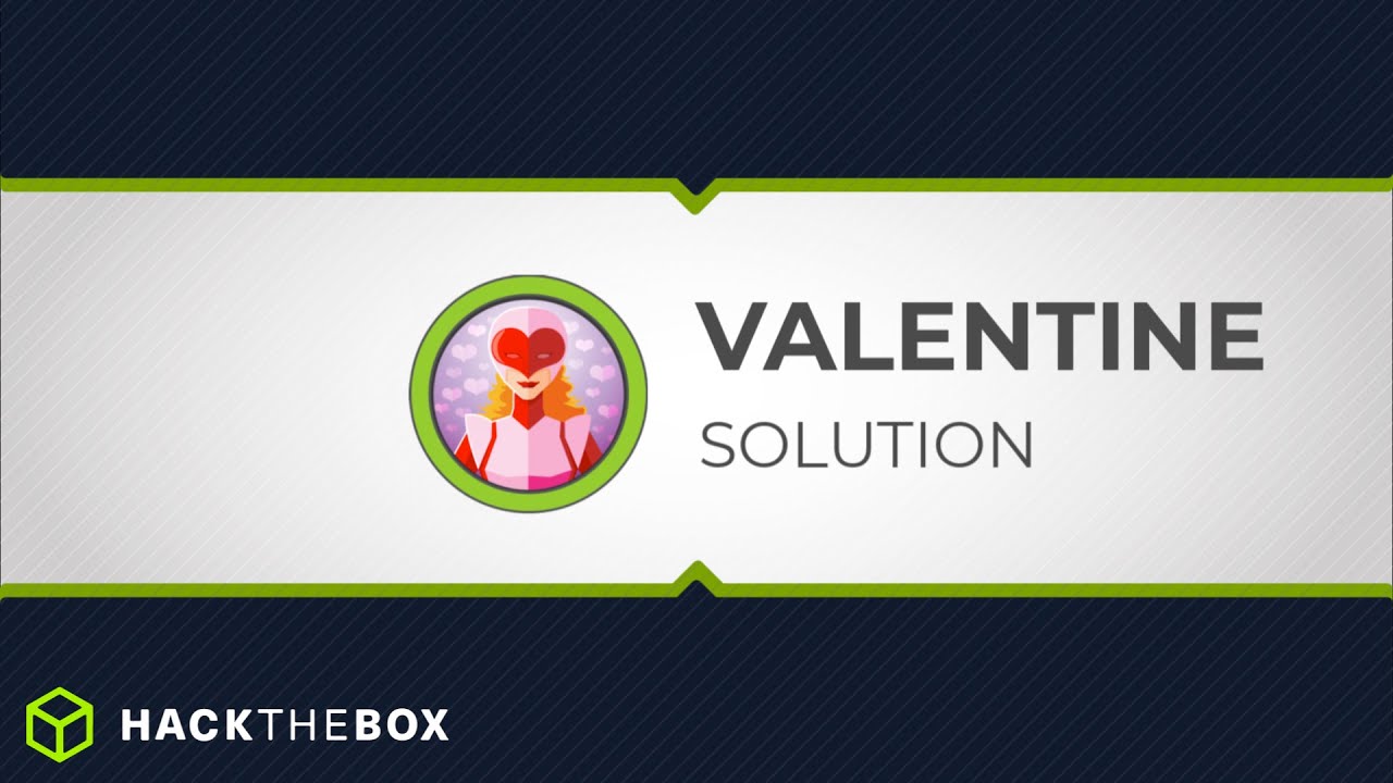VALENTINE 🟢 | HackTheBox - Solution - YouTube