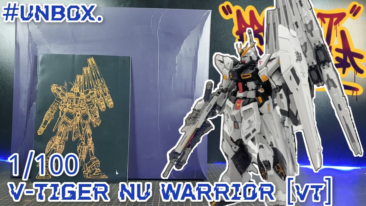 ProjectGunpla.]#Unbox 1/100V-Tiger Nu Warrior [VT]#โมจีน #gunpla