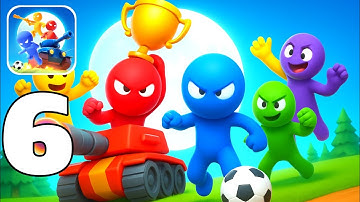 Stickman party :- Gameplay Walkthrough Part 6 (Android, iOS) Nex Elite 