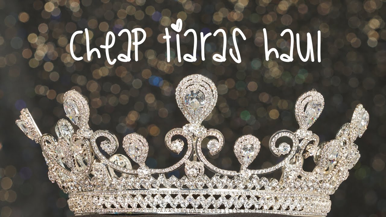 Cheap Tiaras Haul Shein, Amazon YouTube