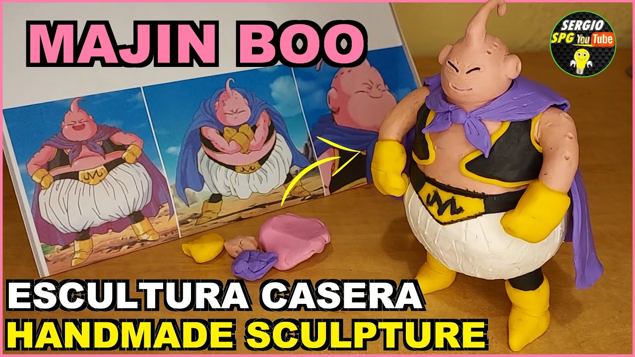 🎈Hago a Majin Boo de DBZ con Plastilina 🎈I Make Majin Boo DBZ with Plasticine Clay | Dragon Ball Z🟠
