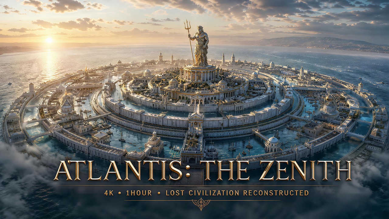The Fall of Atlantis: A Forgotten Tech-Civilization | 4K Visual