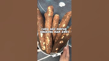 cara simpan singkong #foodpreparation #foodprep #singkong #resepsimpel #foryourpage #fyp #resepmudah