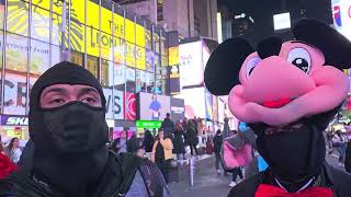 ARE YOU RECORDING US TIMES SQUARE SPIDER SCAM!!! 🔥
