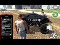 Indian Bike Driving 3D 🚔🔥 Monster Police Car Mod | Crazy Giant Wheel Gameplay 😱