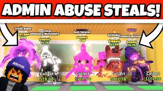 Celebrity I STOLE INSANE LOOT DURING ADMIN ABUSE WITH “BEANIE METHOD” | STEAL A BRAINROT Profile