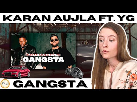 Gangsta - Karan Aujla Ft. YG | Yeah Proof REACTION | American Girl Reacts Punjabi | DenaeLife 2022