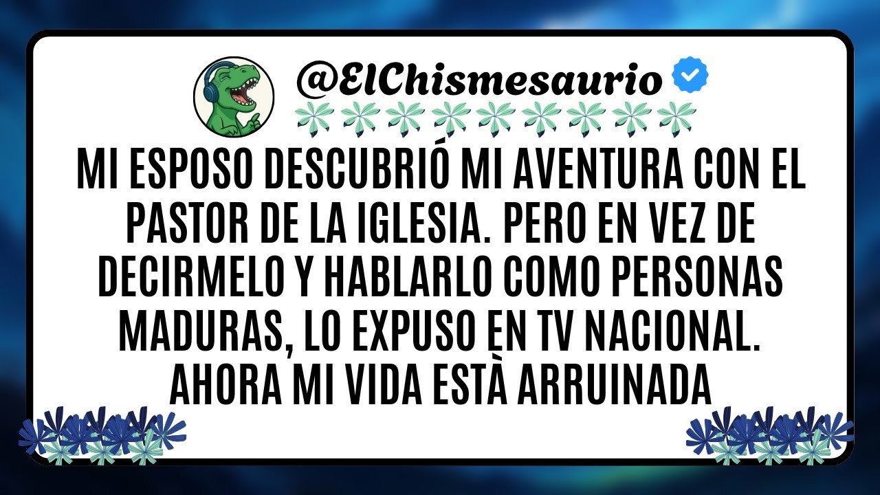Mi esposo descubrió mi aventura con el pastor de la iglesia. Pero en vez de decirmelo y hablarlo