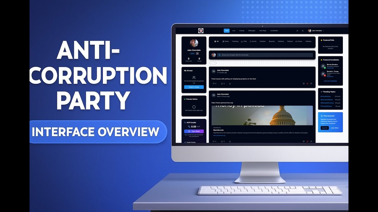 Initial Preview Anti-Corruption Party Initial Preview - YouTube