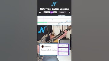 🎸 C Major Pentatonic Scale in 5 Positions #guitar #guitarlesson #guitarscales #guitartutorial