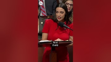 Rep. Ocasio-Cortez told to give translation after speaking Spanish in Congress | USA TODAY #Shorts