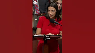 Rep. Ocasio-Cortez told to give translation after speaking Spanish in Congress | USA TODAY #Shorts