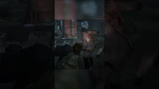 Abby with Joel attacking infected - The Last of Us 2 #shorts #ps5
