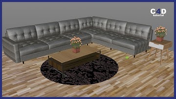 C4D tutorial- Modeling 3d Visual Set in Cinema 4D R20 -Past 02