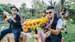 Nerf Guns War : Nerf Guns | Brave Police Of SEAL TEAM Fight Mr.One Eye Dangerous Criminal Group