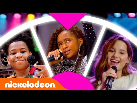 Spin The Wheel of BEST Nick Songs w/ That Girl Lay Lay, Side Hustle & More! | Nickelodeon