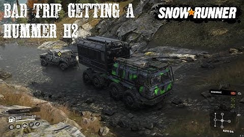 Bad Trip Getting A Hummer H2 New SnowRunner Phase 9 Update/DLC Gameplay On The Albany River