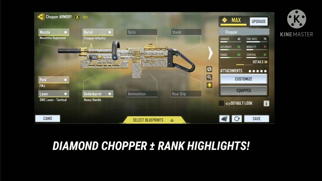 Chopper Ranks DIAMOND CHOPPER + RANK HIGHLIGHTS #CallOfDutyMobile #CODMobile #CODM ...