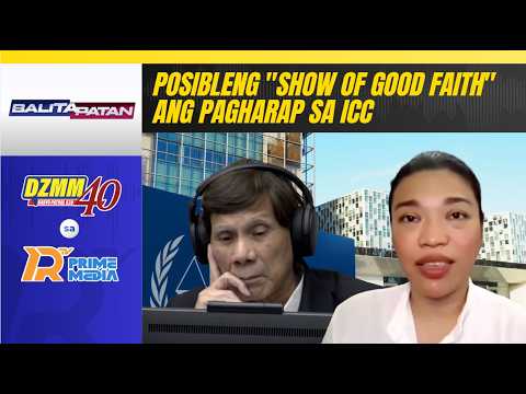 Conti: Duterte’s personal ICC appearance may be a “show of good faith” | Balitapatan
