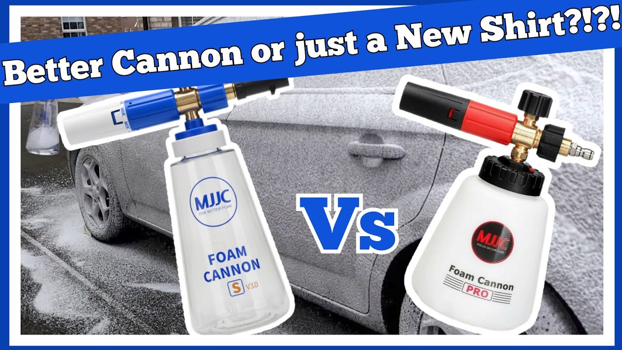 Battle of the Foam Cannons: MJJC S V3.0 vs Adams Premium for the