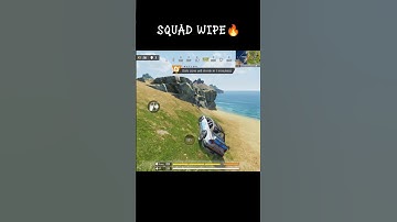 SQUAD WIPE 🔥#squadwipe #1vs4 #shorts #codmslayeryt