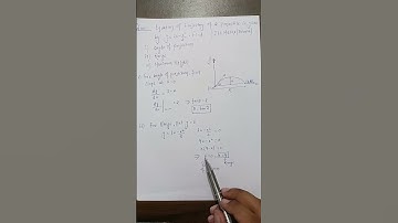 Equation of Trajectory of a Projectile numerical ll JEE Mains and JEE advance #projectilemotion