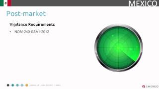 Mexico Medical Device Registration Chapter 5 - Post-market