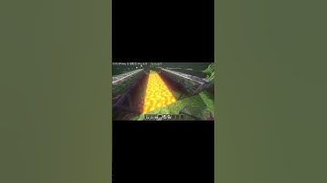 Minecraft- Automatic Lava Bridge  #minecraft #gaming #redstonebuilds