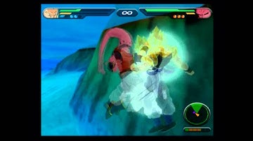 DBZ Budokai Tenkaichi 1 | CPU vs CPU #56 | SSJ Gogeta vs Buuhan