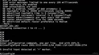 116 IPV6 16  Using The Link Local Address With Static Routes