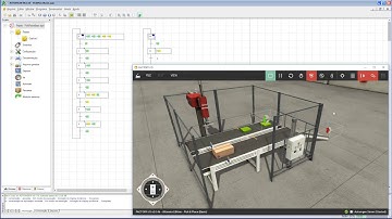 Pick and place items FACTORY I/O using Automgen