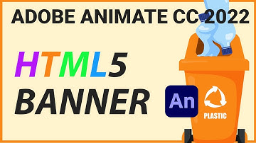 Adobe Animate CC 2022 TUTORIAL - QUICK HTML5 ANIMATED BANNER