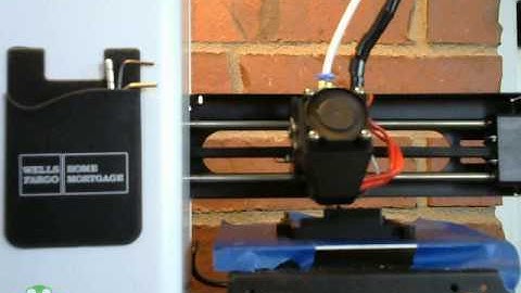 3d-Print Time Lapse: Raspberry Pi B Case Top