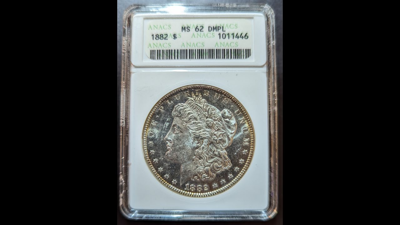Reshowing My 1882 DMPL Silver Morgan Dollar in 4K! - YouTube