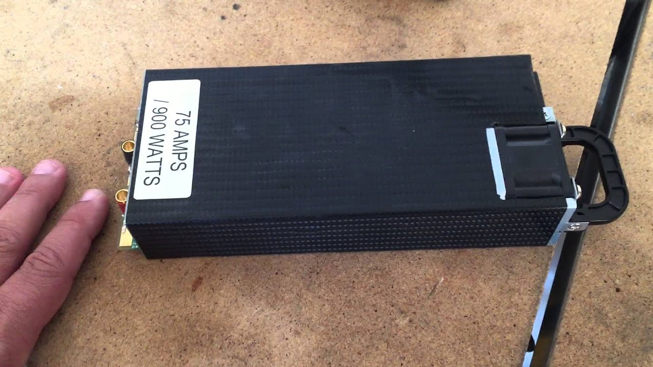 RC Power 900 Power Supply 75 AMP / 900 WATTS REVIEW  used with iChanger