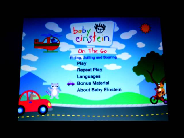 Baby Einstein On The Go Dvd Riding, Sailing And Soaring | Ultimate
