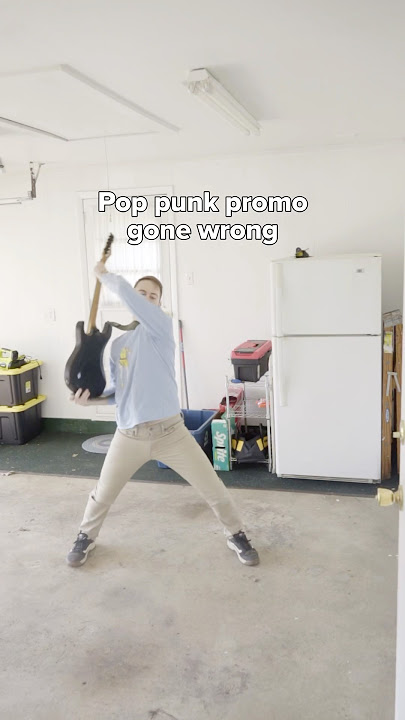 My wife was pissed… #poppunk #guitarriff #accident #drywall