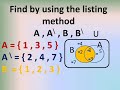 primary 5 math lessons first term unit 2 the universal set ماث خامسة ابتداءي لغات الترم الاول