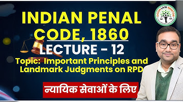 2️⃣ Right of Private Defence IPC | Sections 96–106 with Landmark Judgments