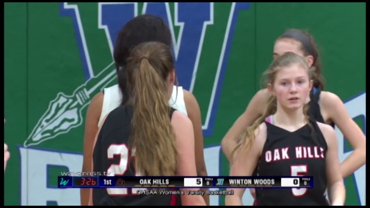 Winton Woods vs Oak Hills Women's Reserve Basketball Game of January 17, 2018