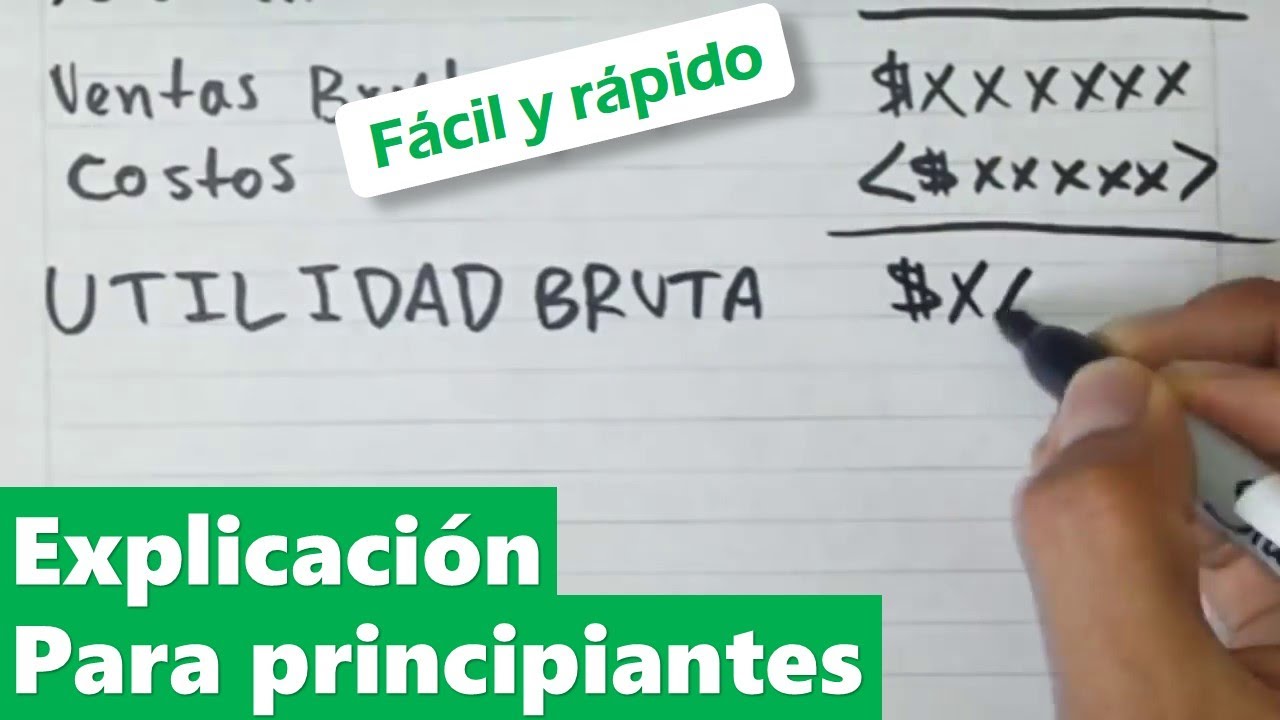 ESTADO DE RESULTADOS paso a paso FÁCIL Y RÁPIDO