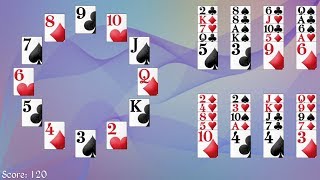 How to Play Grandfather's Clock Solitaire screenshot 2