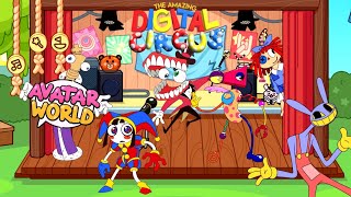 Pomni Ragatha Jax And Caine In Avatar World Digital Circus