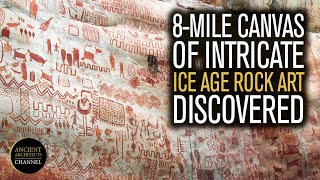 8-Mile-Long Canvas of 12,600-Year-Old Rock Art Discovered in Amazon Rainforest | Ancient Architects Resimi