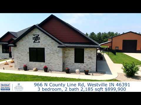 966 N County Line Rd, Westville, IN home video tour