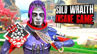 SOLO WRAITH 22 KILLS ABSOLUTELY INSANE (Apex Legends Gameplay Season 20)